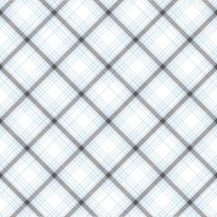 Sky Blue Chevron Plaid Tartan textured Seamless Pattern Design