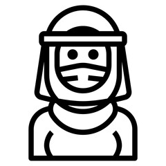 Avatar outline icon