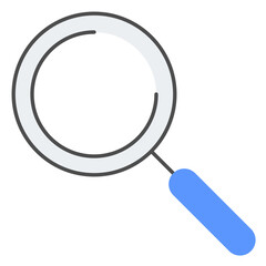 Filled outline search icon
