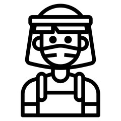 Avatar outline icon