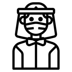 Avatar outline icon