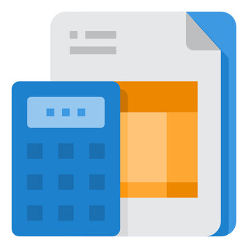 Calculator flat icon