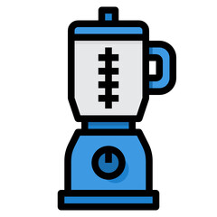 Blender filled outline icon