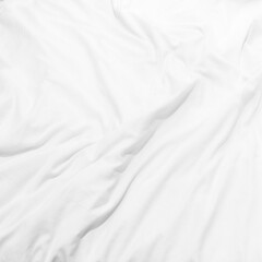 Obraz premium white bedding sheets texture for background