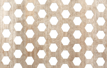 Contreplaqué ajouré nid d’abeille 