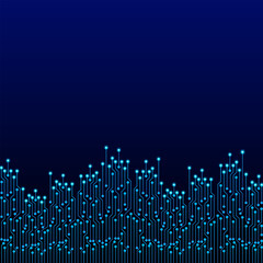 Vector Abstract circuit board