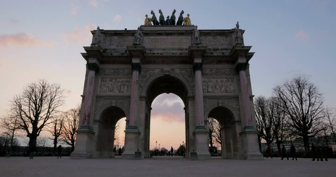 paris arc de carrousel