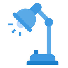 Desk Lamp flat icon
