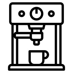 Espresso outline icon