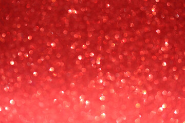 red glitter texture christmas abstract background, Defocused