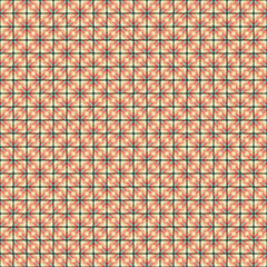 Fototapeta premium Abstract Geometric Pattern generative computational art illustration