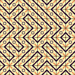 Abstract Geometric Pattern generative computational art illustration