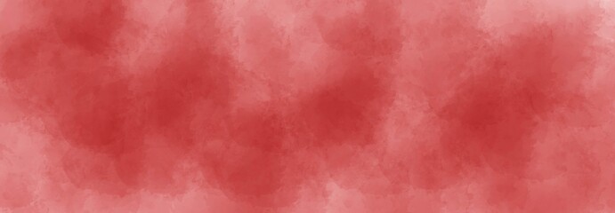 red watercolor abstract background with smooth and soft texture
