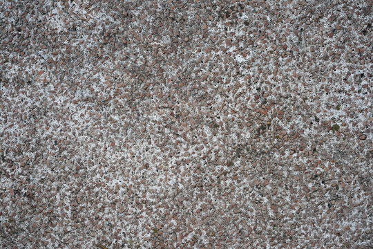 Stone and rock texture. High resolution photo of concrete pebble stone floor. Seamless textures and patterns. Background image for graphic layer.