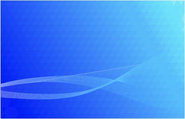 Geometric blue abstract background material