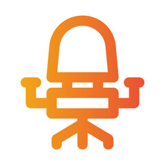 chair gradient icon