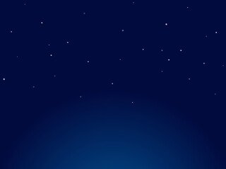 シンプル星空イメージ背景