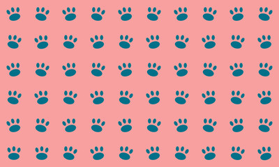 ANIMAL TRACK REPEATED BACKGROOUND