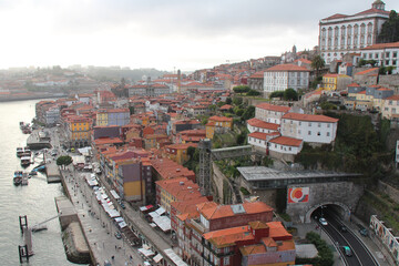 Fototapeta na wymiar river douro in porto (portugal)