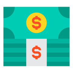 Money flat icon