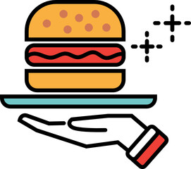 Food Serving Icon