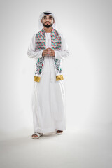 Arabian man with traditional dress