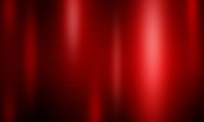Red metal texture. Abstract steel background with reflection
