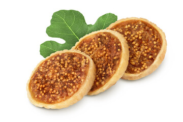 dried fig isolated on white background with clipping path and full depth of field