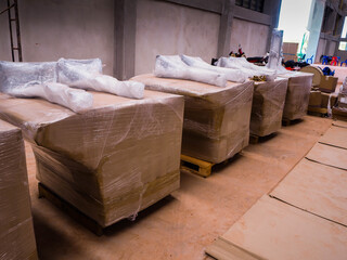 Table of DCS systems during packing.