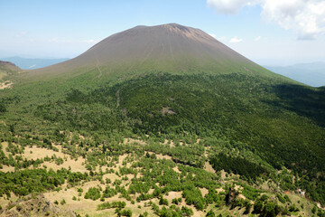 黒斑山、蛇骨岳、仙人岳　Jバンド　 浅間火山　ジオサイト　外輪山縦走