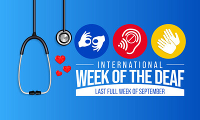 International week of the Deaf is observed every year during September, it is celebrated through various activities and events by Deaf Communities worldwide and aims to promote human rights for people