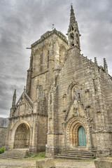 Fototapeta na wymiar Locronan, France, HDR Image