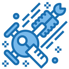 Fototapeta premium Space Gun