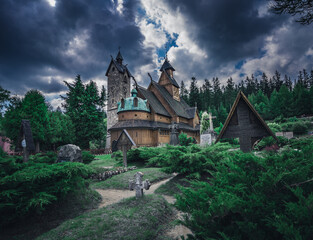 Church in the Carpathians, Poland