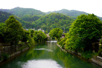 Fototapeta na wymiar Arashiyama in Kyoto.