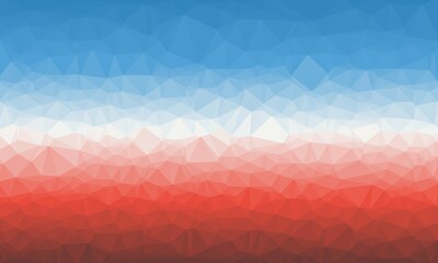 abstract multicolored background with poly pattern