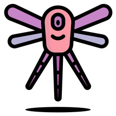 Dragonfly monster icon