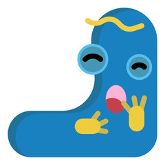 Baby sneck monster icon