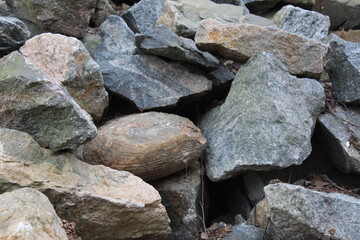 background natural stones close-up. Construction, repair, construction background