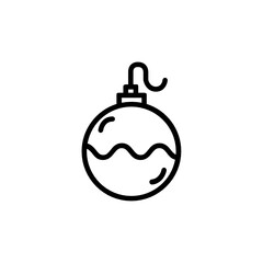 party ball line icon