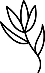 Flower Line Art illustration