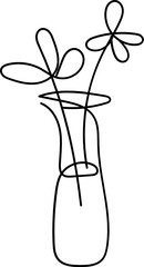 Flower Line Art illustration