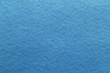 Soft blue felt fabric. Felt texture for background