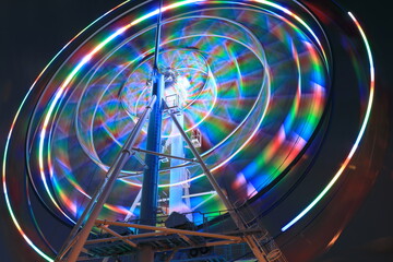 Naklejka premium Ferris wheel 