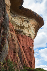 Mushroom Rock in Golden Gate Highlands National Park, Free State, South Africa