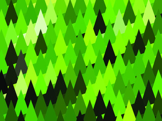 Abstract green geometric background. Vector illustration