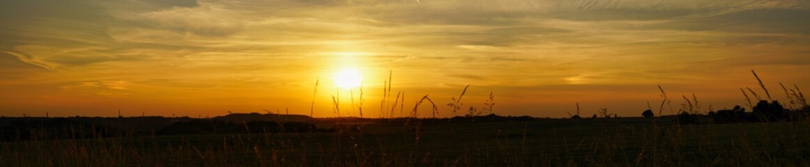 Erkrath Sunset Panorama 14.06.21