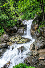 Mountain spring and waterfall in Turkey