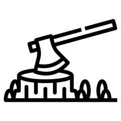 axe line icon