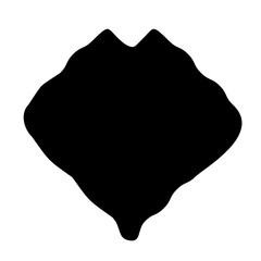 Vector illustration Heart shape icon Hand drawn doodle style